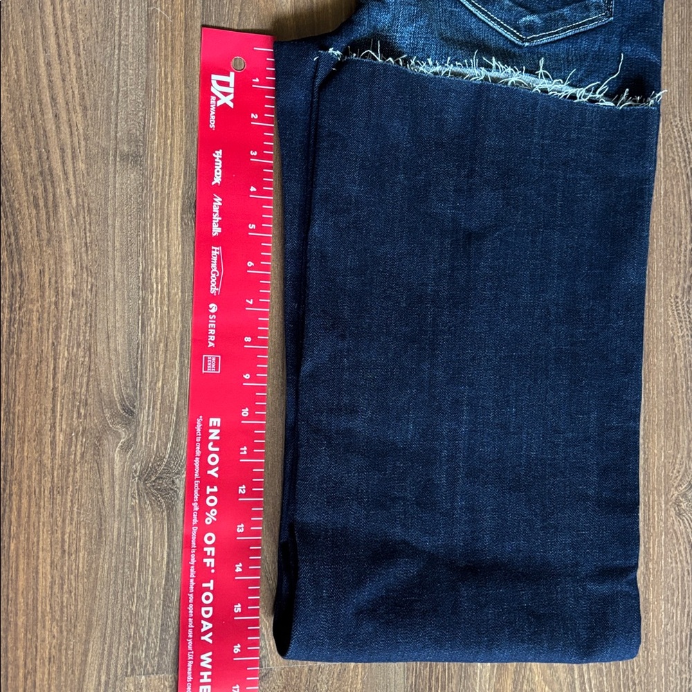 L'AGENCE Deep Indigo Flare Jeans - Picture 7 of 8